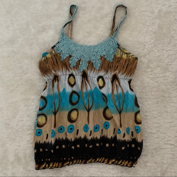 Cute tank top with pattern - Picture 1 of 4
